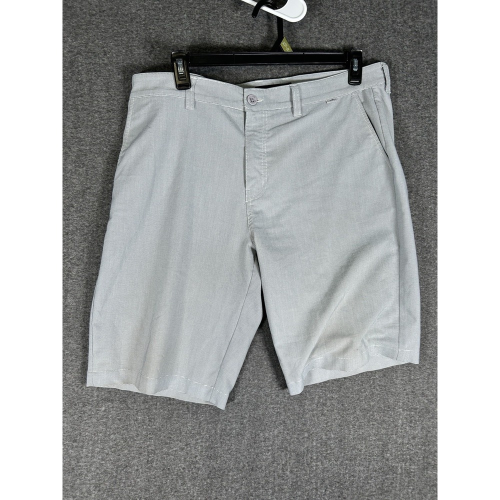 Travis Mathew Shorts Mens 38 Light Gray Chino Performance Sports Golf Stretchβ